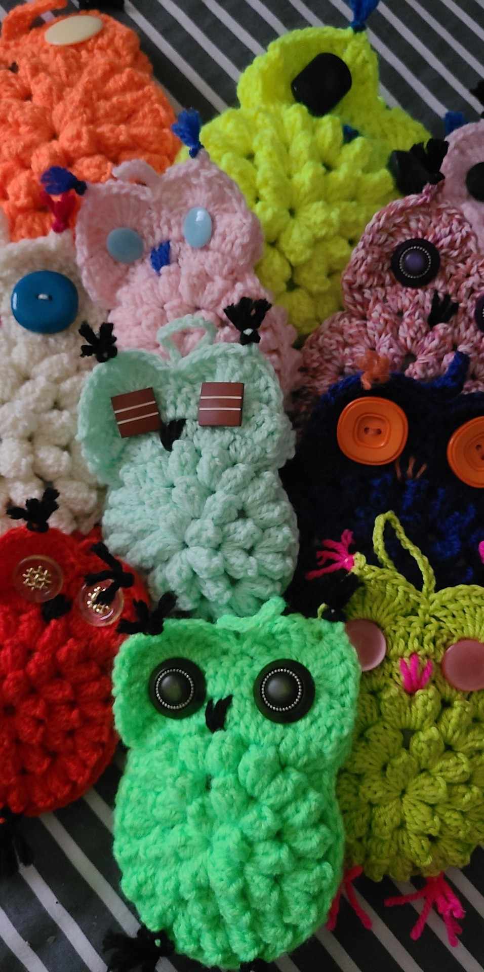 Chouettes en Crochet (Lavande)