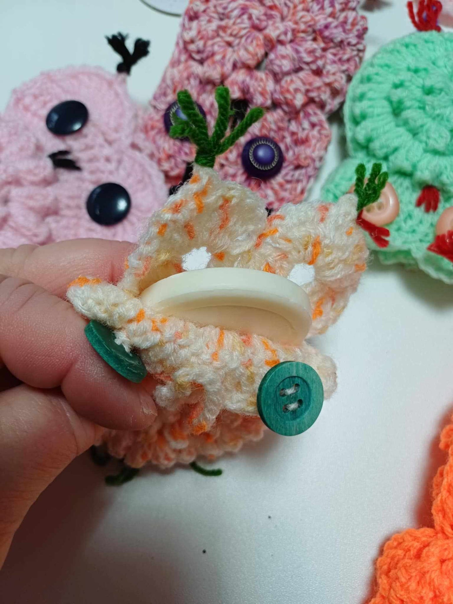 Chouettes en Crochet (savonnette)