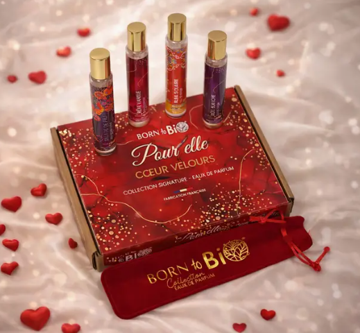 Coffret Parfums - CŒUR VELOURS - Spécial Saint Valentin