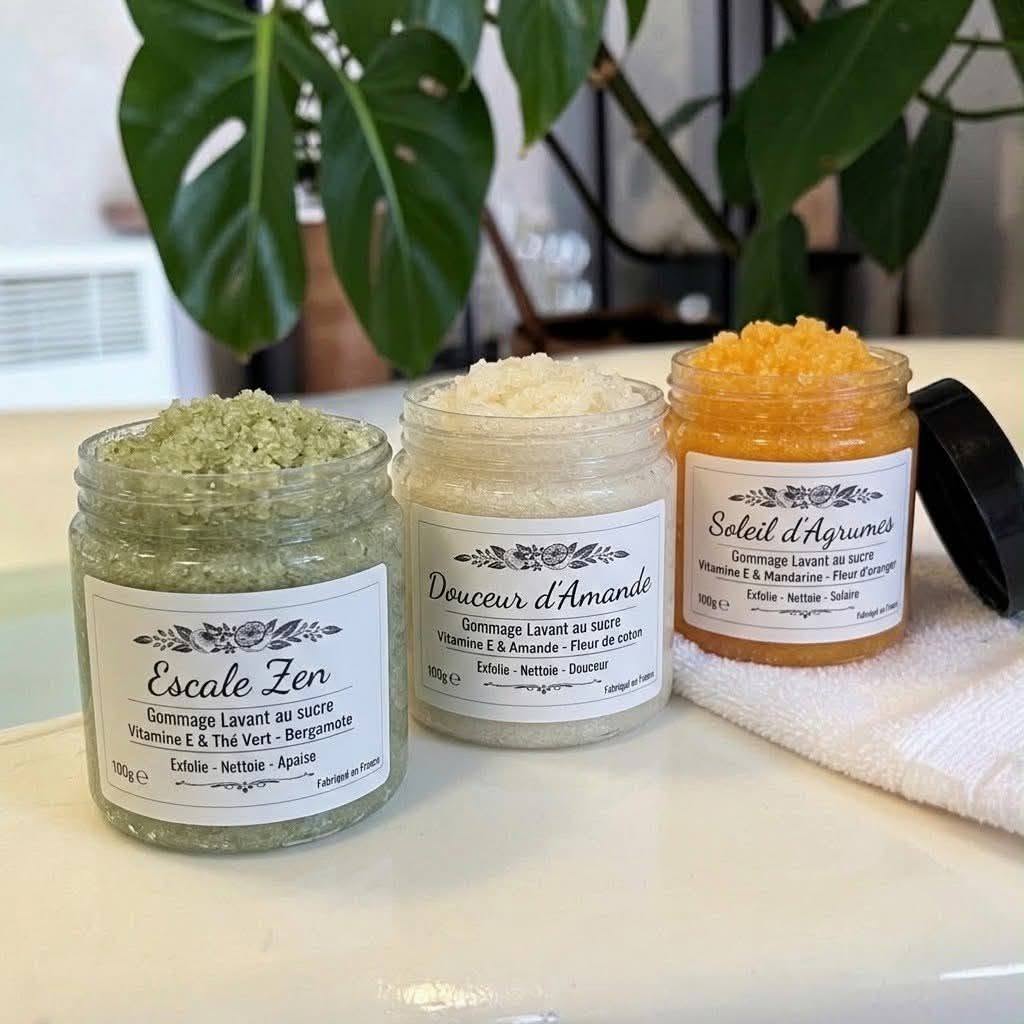 Savon Gommant et lavant au Sucre
