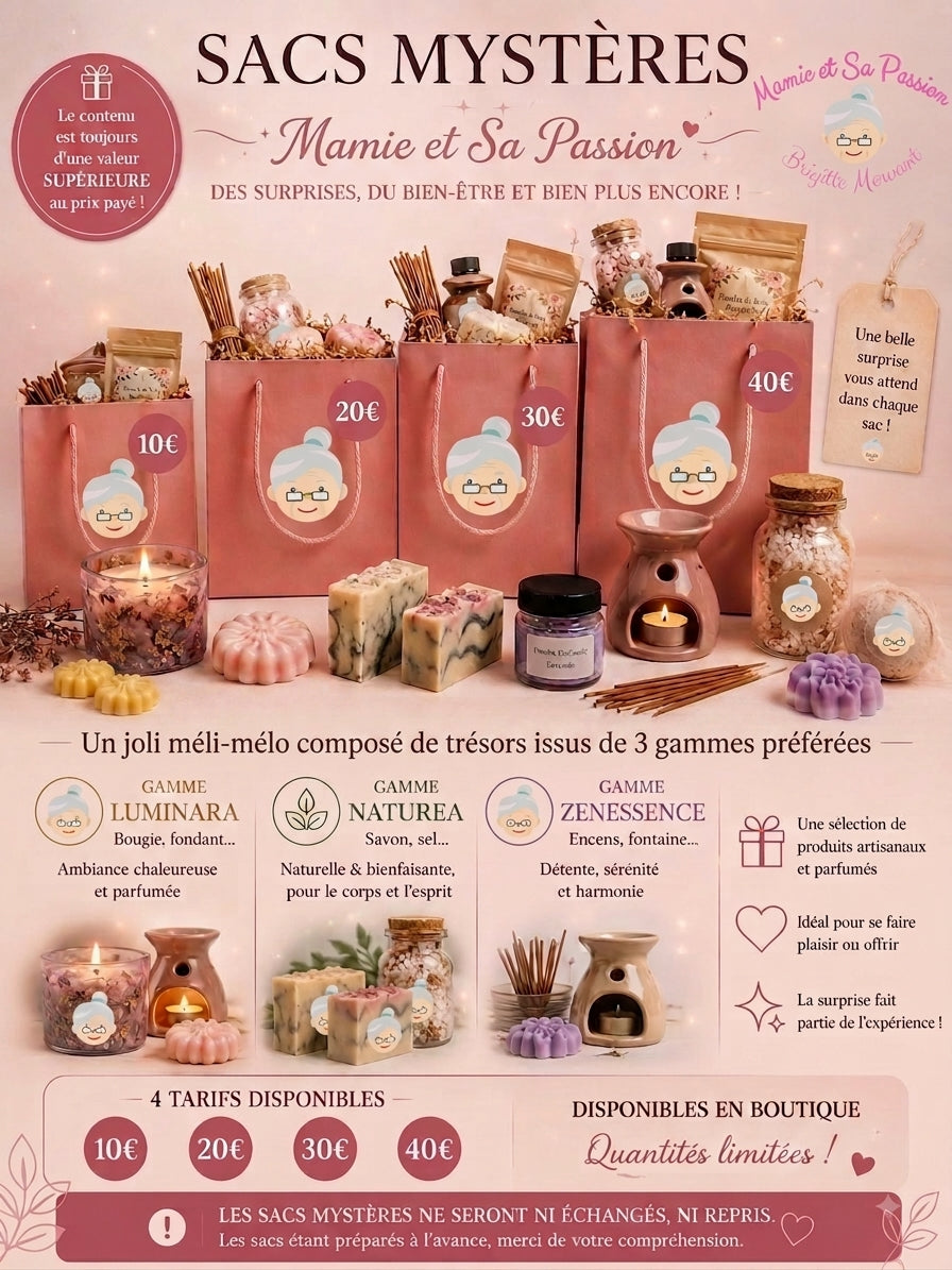 SACS MYSTERES - Mamie et Sa Passion