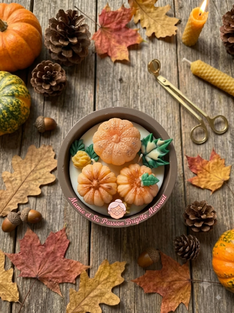Bougie Lumière d'Automne