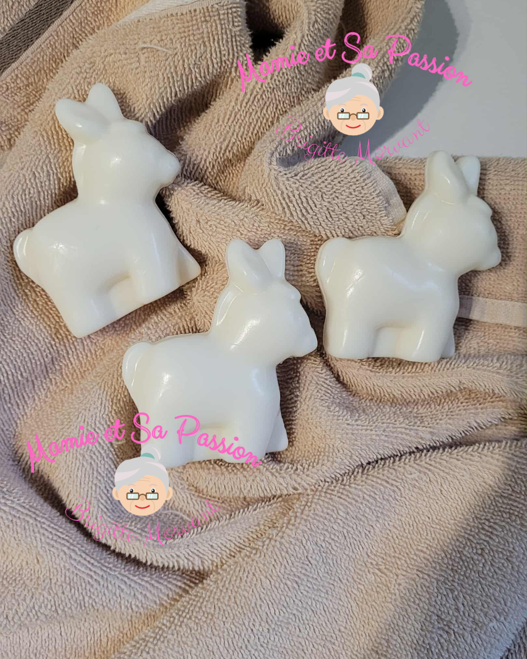 👶 Le Savon Bébé Âne au Lait d'Anesse (Format 60g)