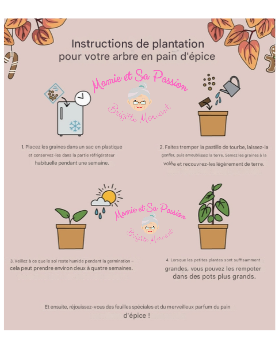 Arbre en pain d'épice