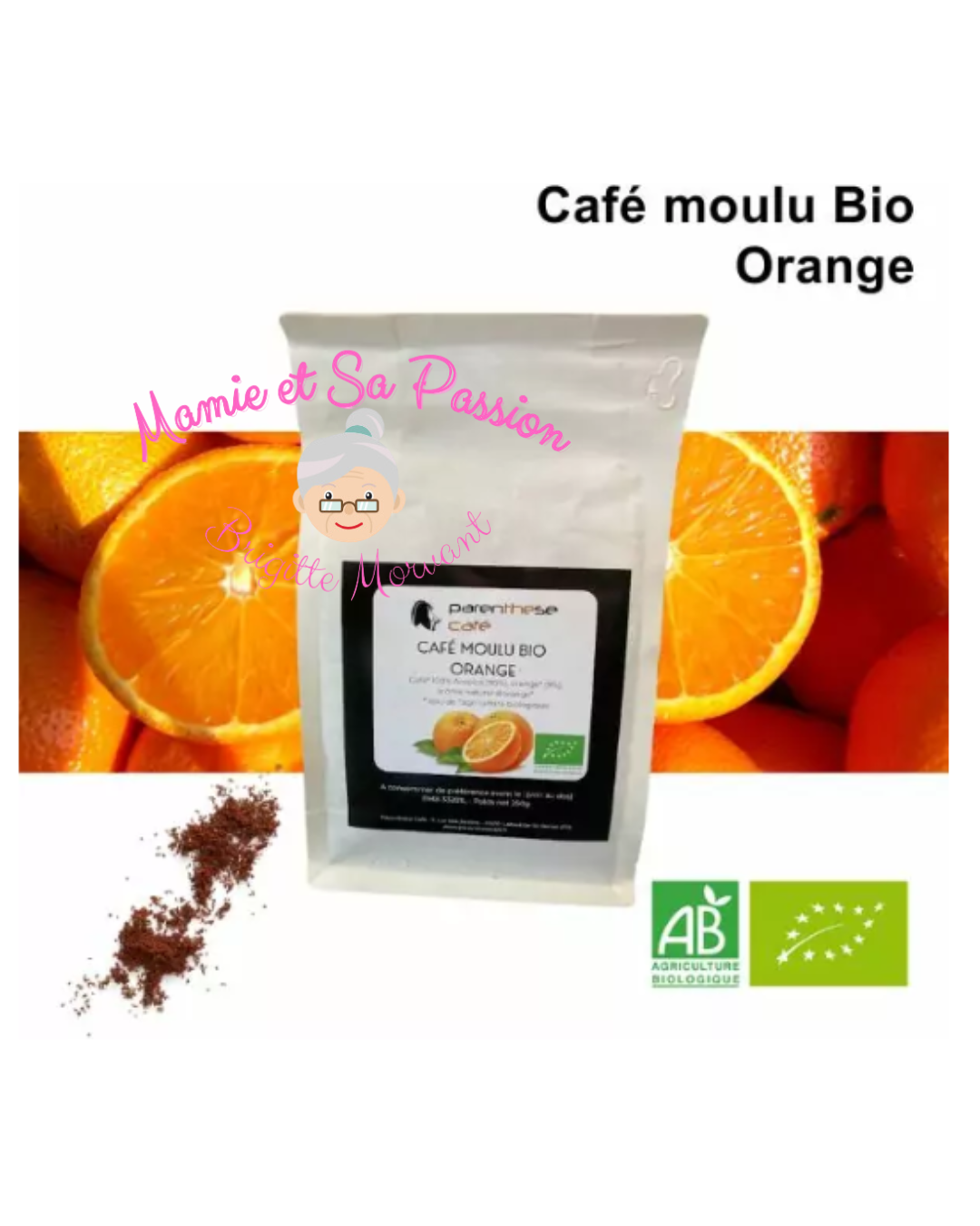 CAFES MOULUS BIO 250 gr - AROMATISES