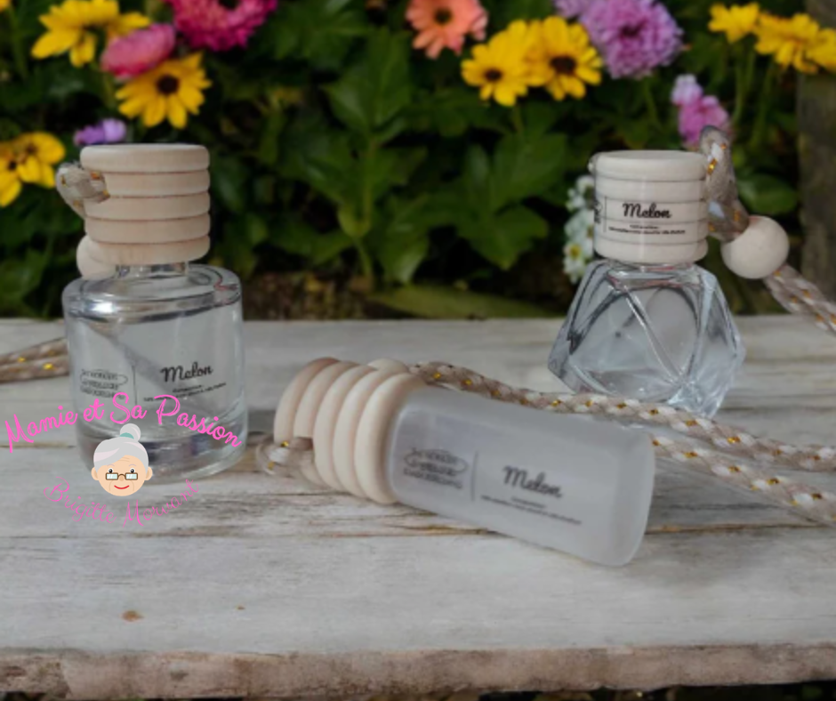 Diffuseur en Verre pour Voiture - Flacon 8 ml