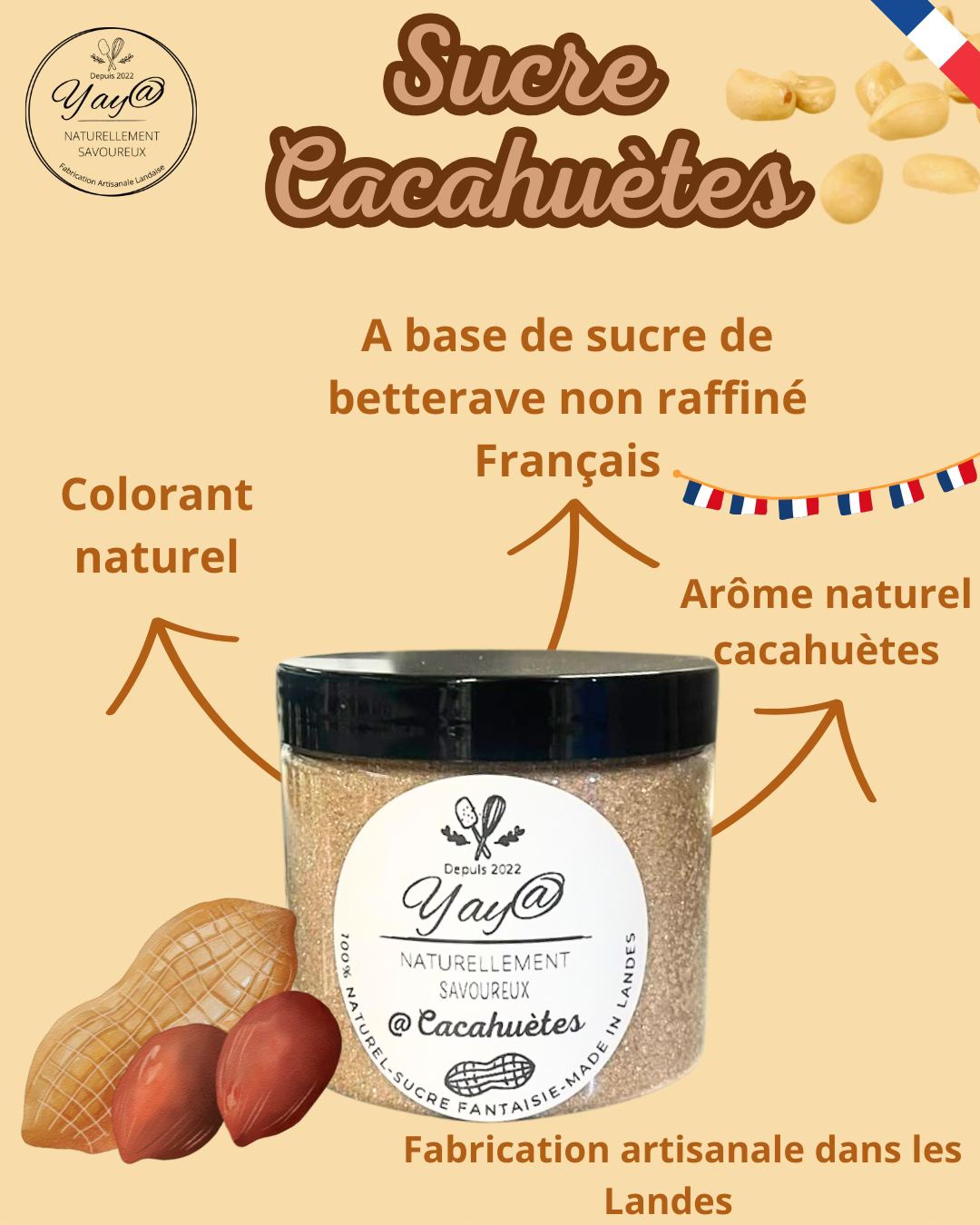Sucres Aromatisés en 200 gr