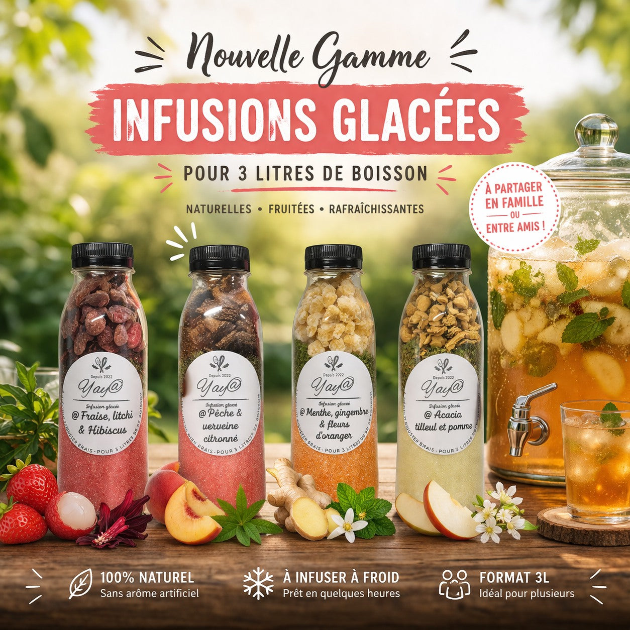 KIT A INFUSIONS GLACEES