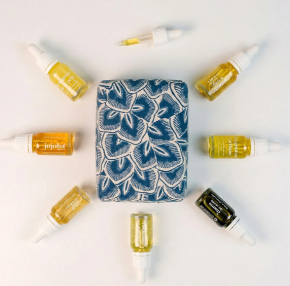 Coffret cadeau découverte - Huiles végétales pures - Cheveux, visage, corps