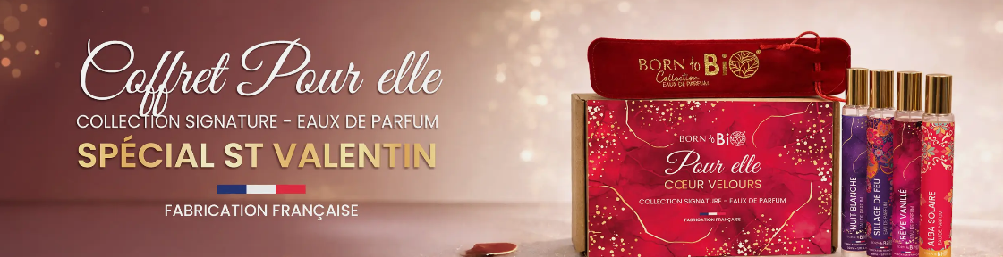 Coffret Parfums - CŒUR VELOURS - Spécial Saint Valentin
