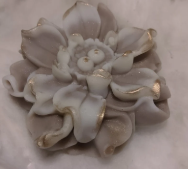 Hibiscus en cire parfumée