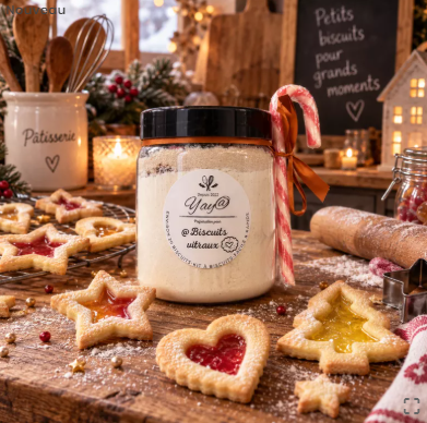 Kit à Préparation pour Biscuits Vitraux