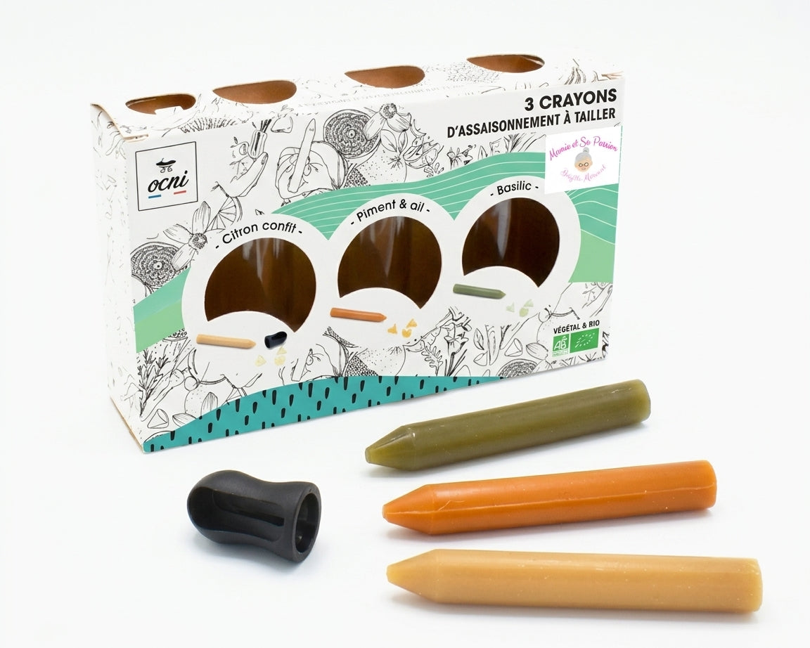 Assaisonnement à Tailler - 3 CRAYONS ou 1 CRAYON