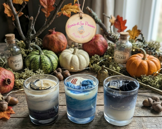 Trio Bougie Halloween "Nuit mystériseuse"