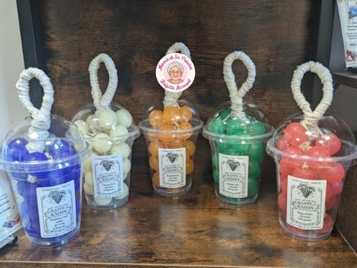Savon Spécial main forme de grappe