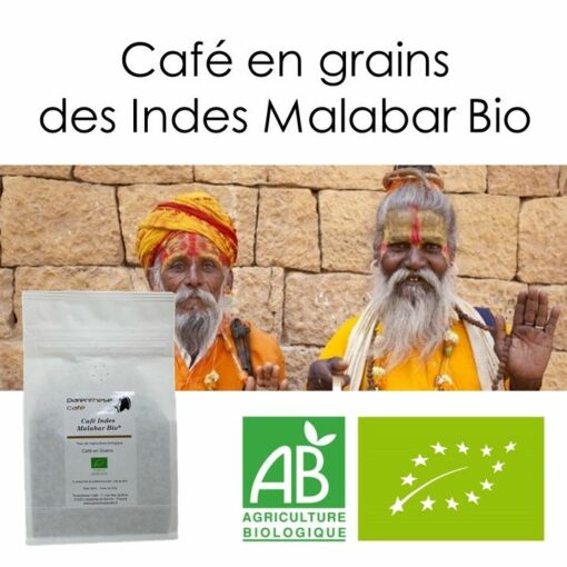 LES CAFES EN GRAINS BIO - 250 gr