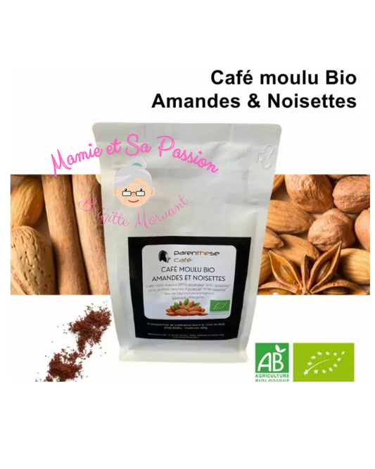 CAFES MOULUS BIO  250 gr - AROMATISES