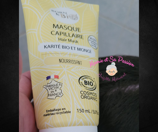Masque capillaire Nourrissant Monoï bio et Karité