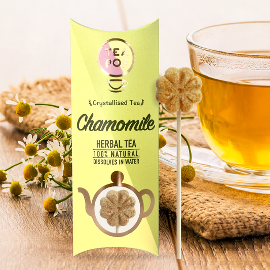 Tea Pop Camomille (chamomile) sur bâton !
