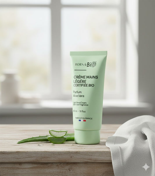 Crème mains légère Aloé vera Bio Cosmos Organic
