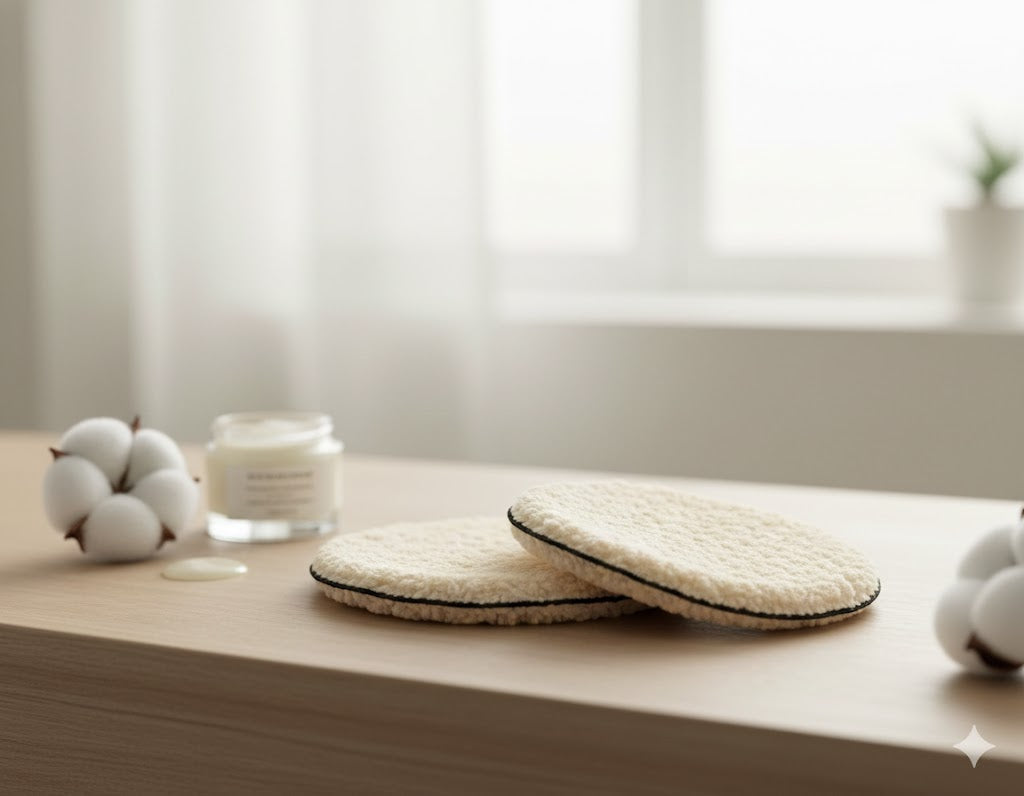DISQUE DEMAQUILLANT A L EAU X 2- LAVABLE ET REUTILISABLE