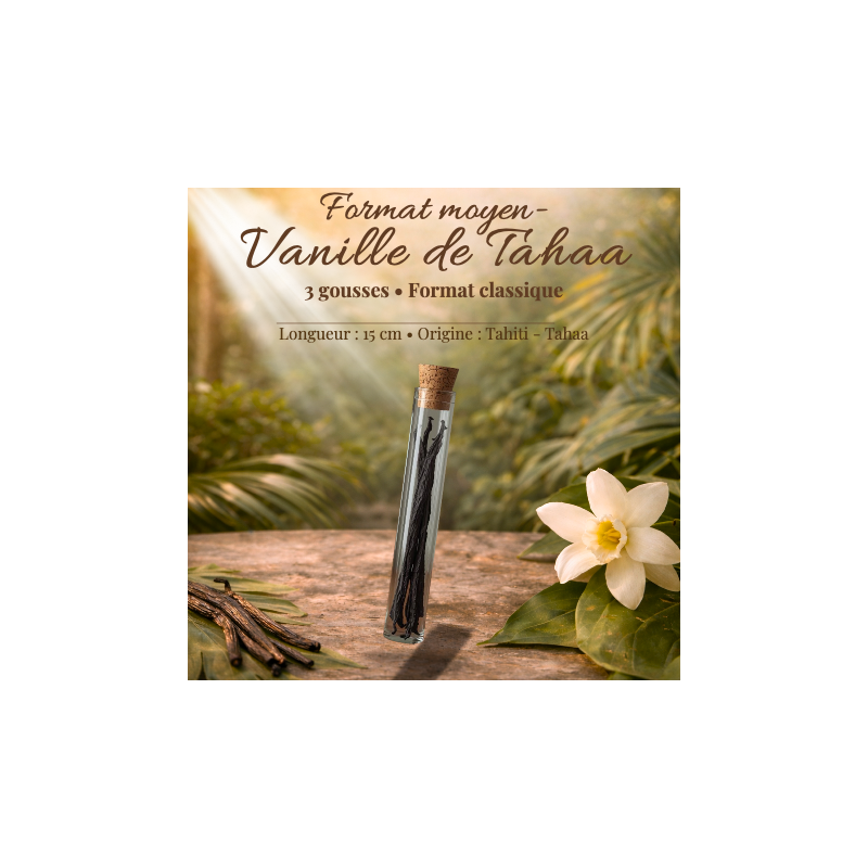 VANILLE DE TAHITI - ILE DE TAHA'A