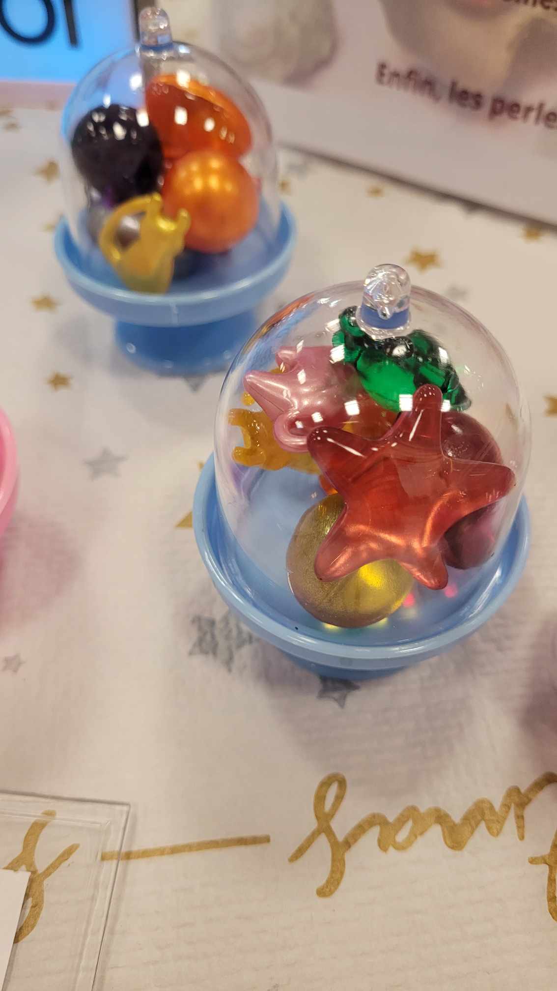 Lot de 7 Perles de Bain