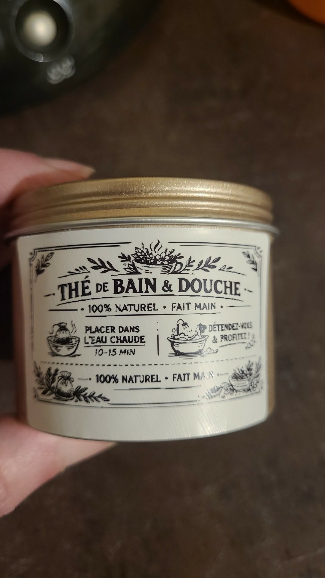 Thé de douche & bain